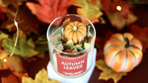 Autumn Leaves Container Candle, photo 1 of 5