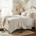 Tache white ivory polar faux fur sherpa throw blanket, photo 6 of 10
