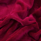 Tache Holiday Red Microfleece with Sherpa Back Throw Blanket, photo 2 of 8