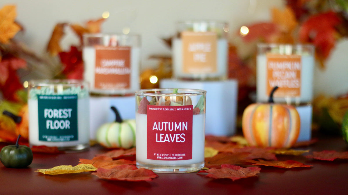 Autumn Leaves Container Candle, photo 2 of 5