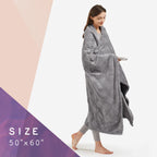 Hyde Lane Heated Electric Throw Blanket 60 x 70, Sherpa Reverse, photo 5 of 5