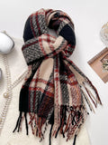 Warm Plaid Winter Scarf, photo 2 of 15