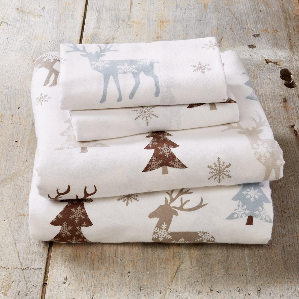 Turkish Cotton Flannel Sheet - Stratton, photo 71 of 74