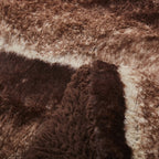 Tache Golden Brown Faux Fur Sherpa Throw Blanket (DY01), photo 11 of 11