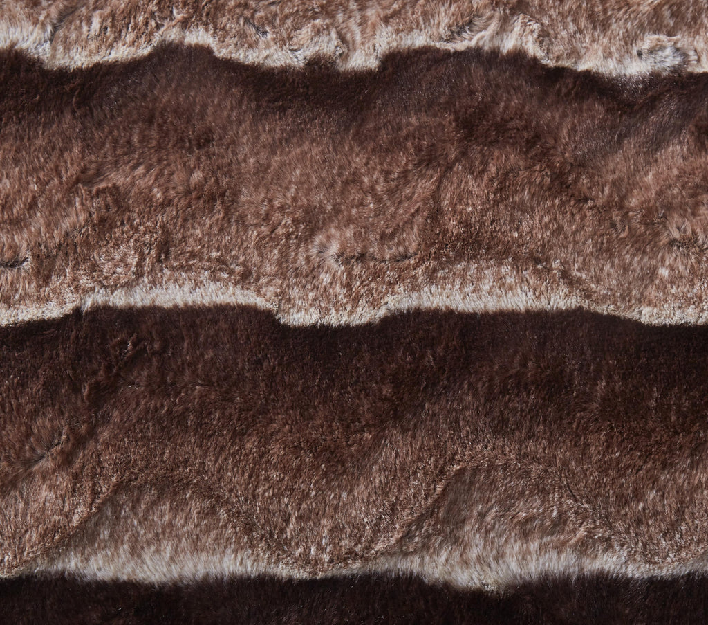 Tache golden brown faux fur sherpa throw blanket, photo 5 of 10