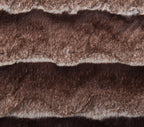 Tache golden brown faux fur sherpa throw blanket, photo 5 of 10