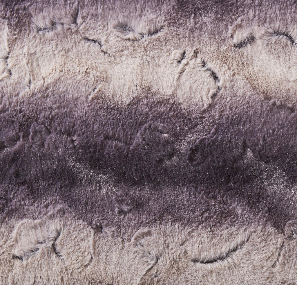Tache Luxury Black Striped Faux Fur Throw Blanket, photo 7 of 7