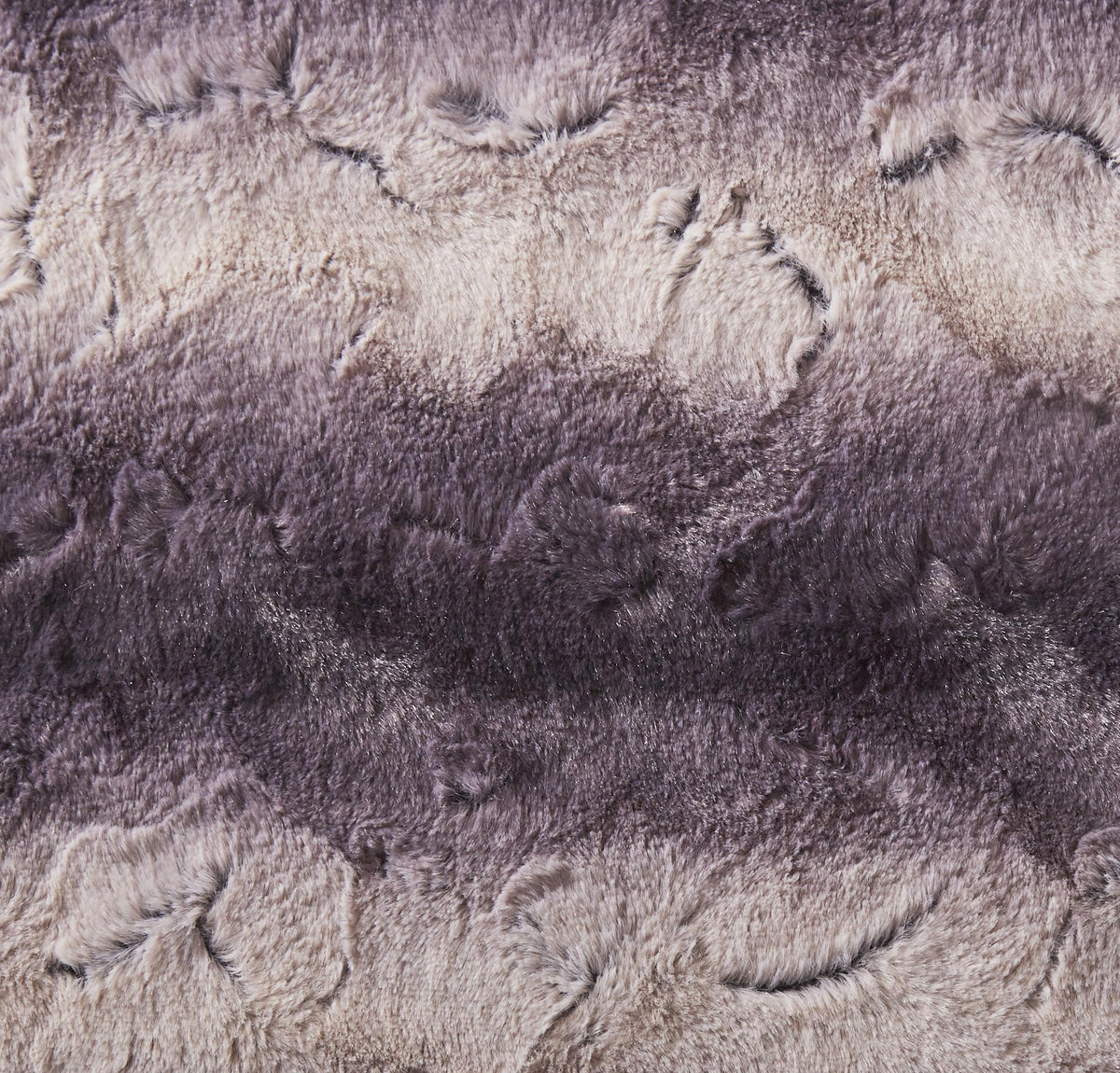 Tache Luxury Black Striped Faux Fur Throw Blanket, photo 7 of 7