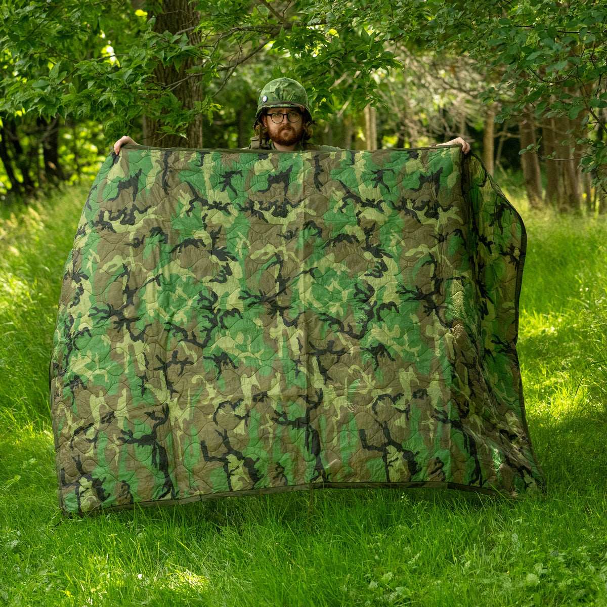 USGI M81 Woodland Poncho Liner/Woobie, photo 2 of 6