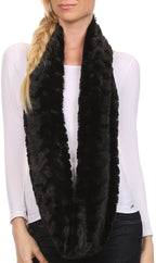 Sakkas Abhy Furry Infinity Wrap Scarf, photo 3 of 85