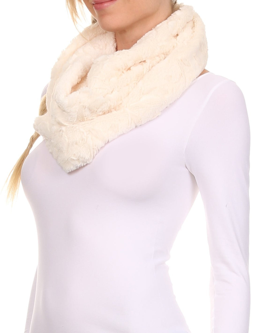 Sakkas Abhy Furry Infinity Wrap Scarf, photo 9 of 85
