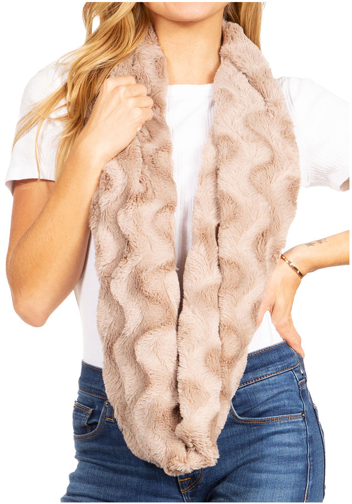 Sakkas Abhy Furry Infinity Wrap Scarf, photo 11 of 85