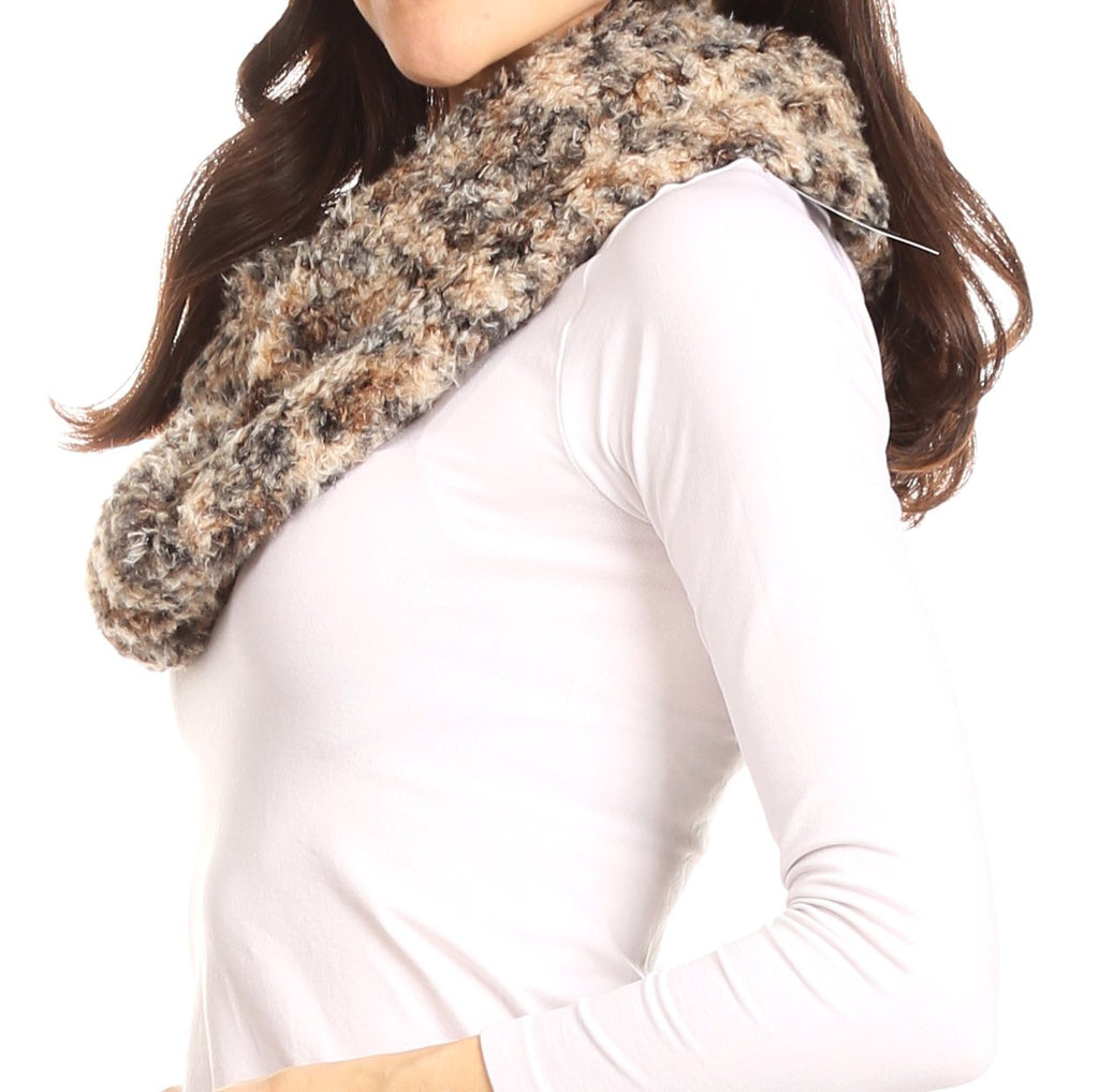 Sakkas Abhy Furry Infinity Wrap Scarf, photo 23 of 85