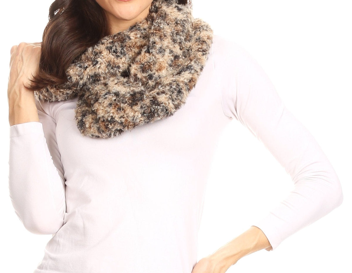 Sakkas Abhy Furry Infinity Wrap Scarf, photo 21 of 85