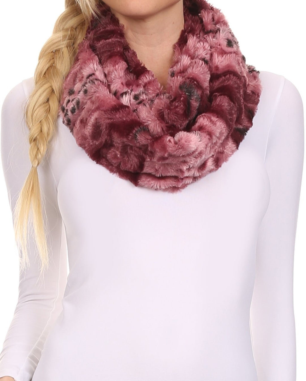 Sakkas Abhy Furry Infinity Wrap Scarf, photo 27 of 85