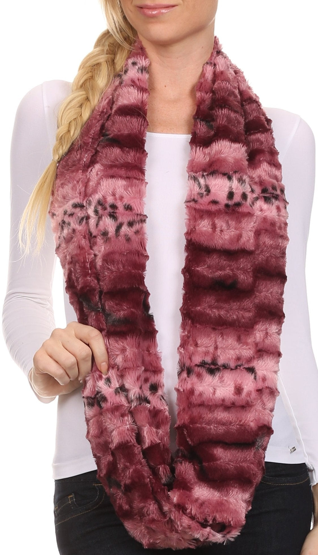 Sakkas Abhy Furry Infinity Wrap Scarf, photo 28 of 85