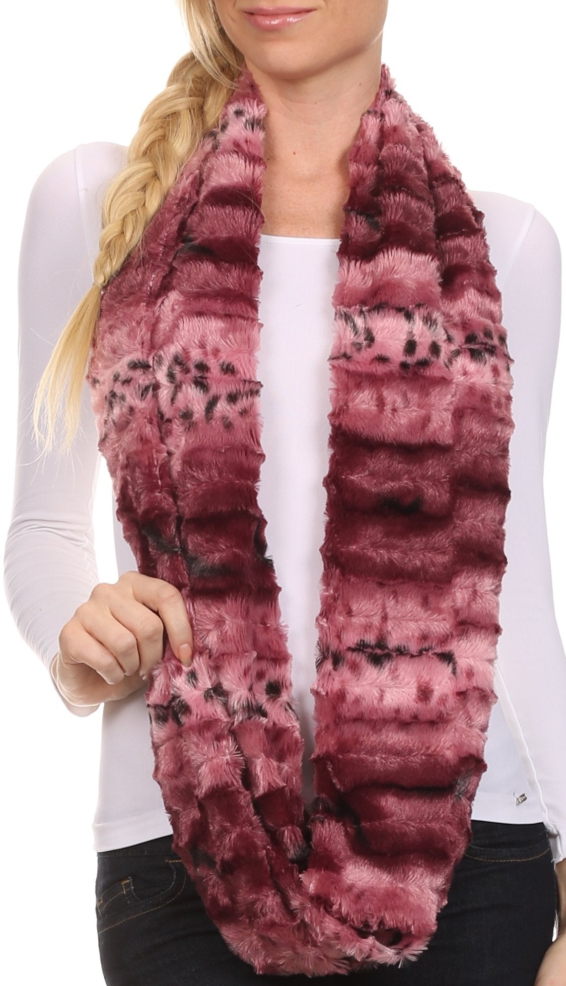 Sakkas Abhy Furry Infinity Wrap Scarf, photo 28 of 85