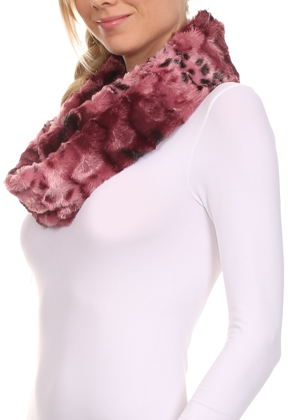 Sakkas Abhy Furry Infinity Wrap Scarf, photo 29 of 85