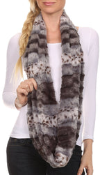 Sakkas Abhy Furry Infinity Wrap Scarf, photo 38 of 85