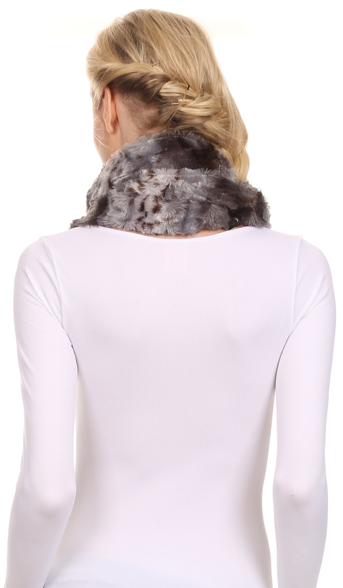 Sakkas Abhy Furry Infinity Wrap Scarf, photo 40 of 85