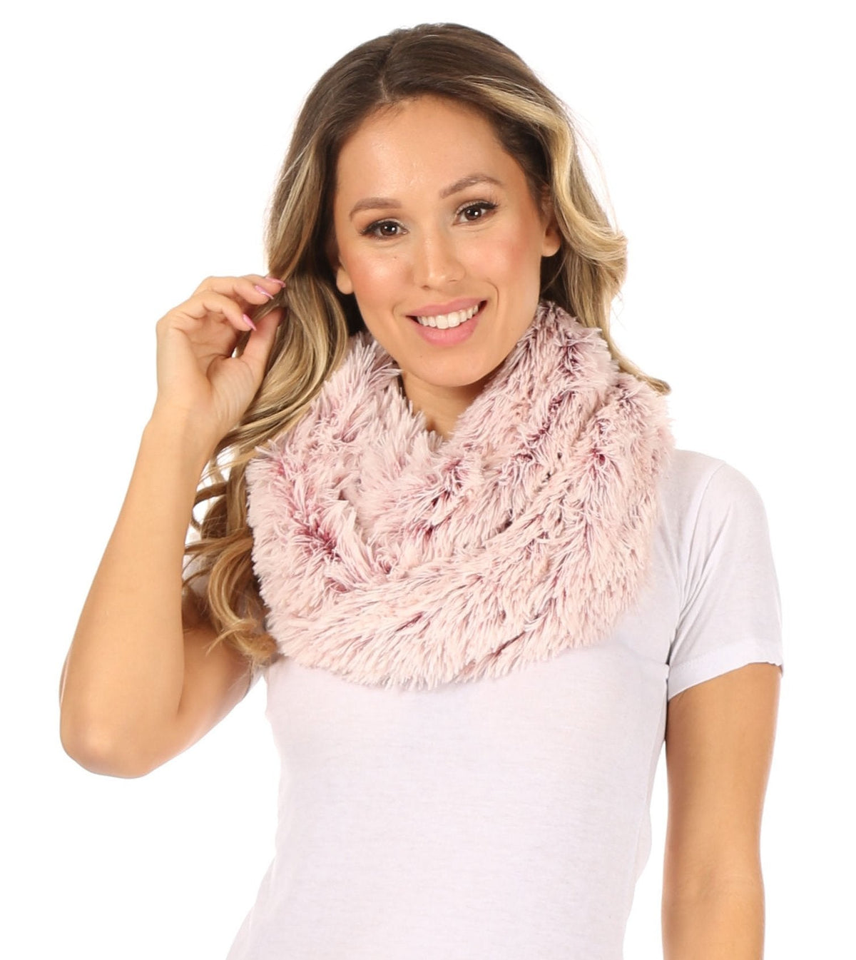 Sakkas Abhy Furry Infinity Wrap Scarf, photo 50 of 85