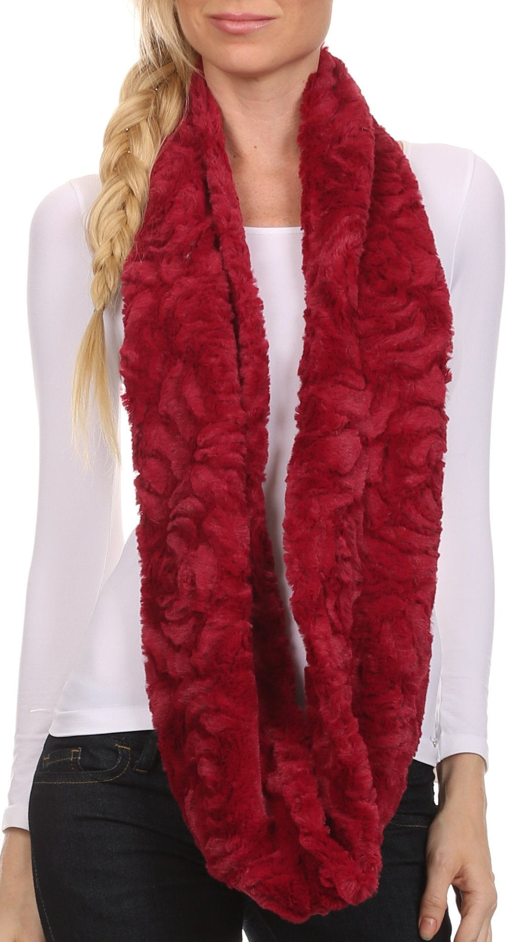 Sakkas Abhy Furry Infinity Wrap Scarf, photo 53 of 85