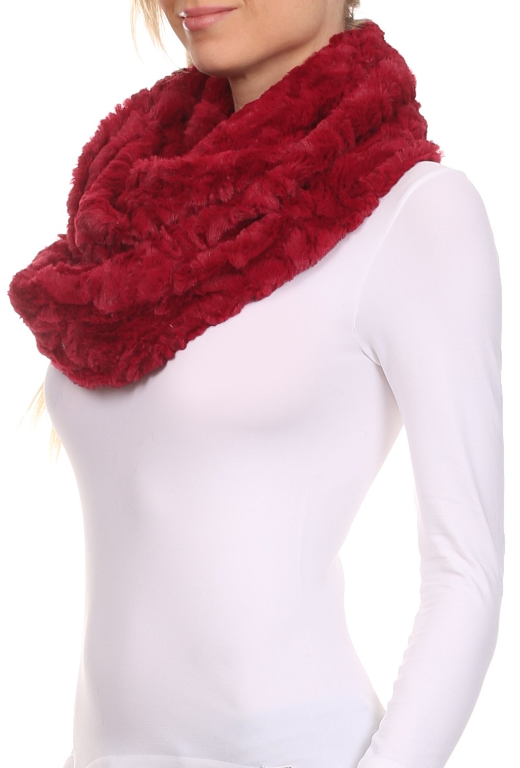 Sakkas Abhy Furry Infinity Wrap Scarf, photo 54 of 85