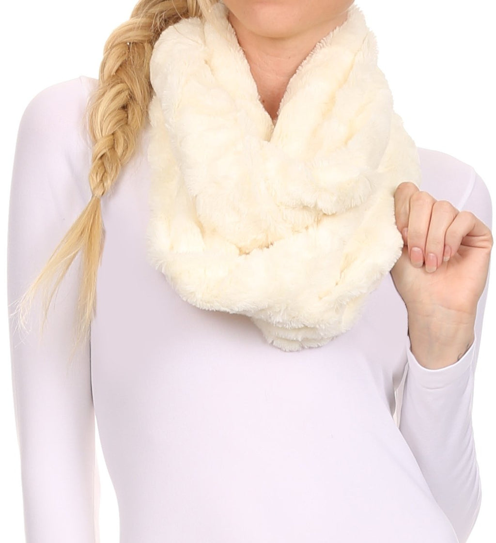 Sakkas Abhy Furry Infinity Wrap Scarf, photo 57 of 85