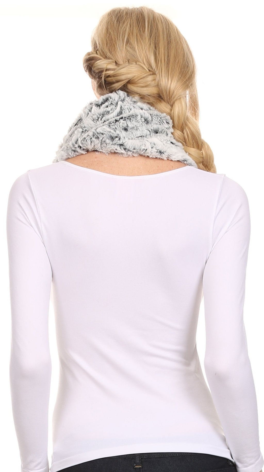 Sakkas Abhy Furry Infinity Wrap Scarf, photo 70 of 85