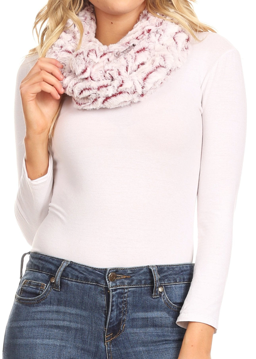 Sakkas Abhy Furry Infinity Wrap Scarf, photo 76 of 85