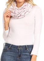Sakkas Abhy Furry Infinity Wrap Scarf, photo 76 of 85