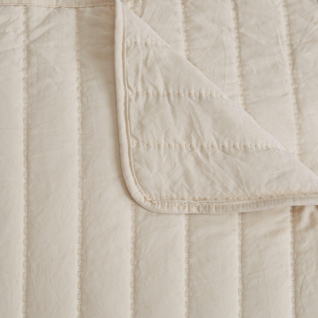 Solid Striped Quilt - Virginia Collection, photo 28 of 35