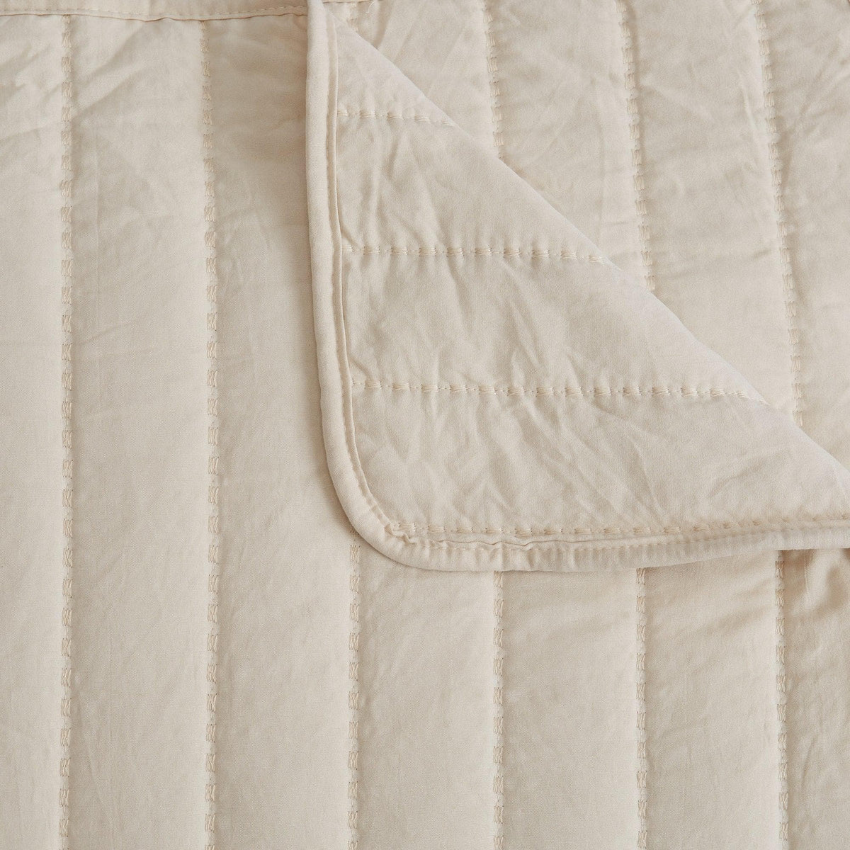 Solid Striped Quilt - Virginia Collection, photo 28 of 35