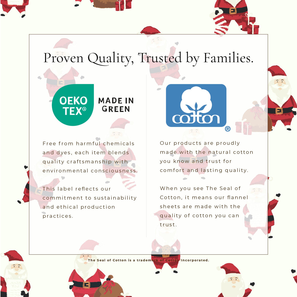Turkish Cotton Christmas Flannel Sheet Set - Whittaker, photo 44 of 69