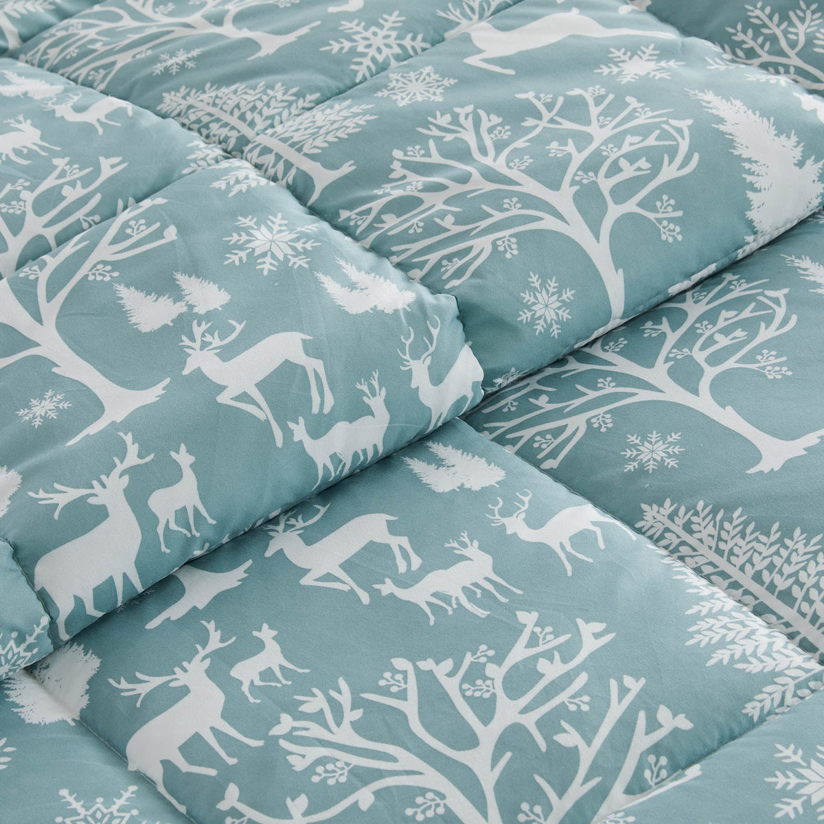 Reversible Christmas Comforter and Sham Set - Holiday Lodge, photo 45 of 120