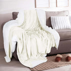 Velvet Plush Sherpa Bed Blanket - Sherpa Fleece, photo 7 of 69