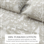 Turkish Cotton Flannel Sheet - Lakeview, photo 8 of 68