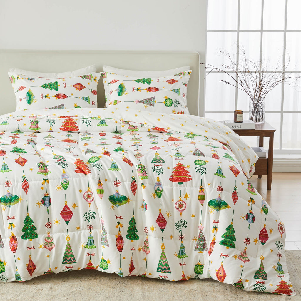 Reversible Christmas Comforter and Sham Set - Holiday Lodge, photo 67 of 120