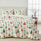Reversible Christmas Comforter and Sham Set - Holiday Lodge, photo 67 of 120