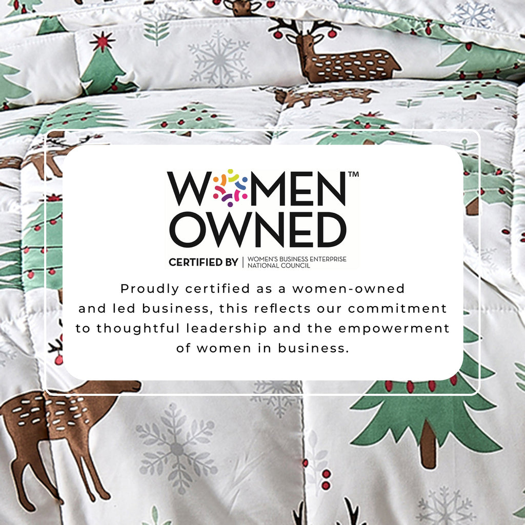Reversible Christmas Comforter and Sham Set - Holiday Lodge, photo 83 of 120