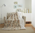 Tache Luxurious Russian Lynx Faux Fur Throw Blanket