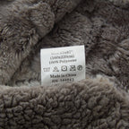 Tache Silver Snow Giraffe Faux Fur Throw Blanket, photo 9 of 9