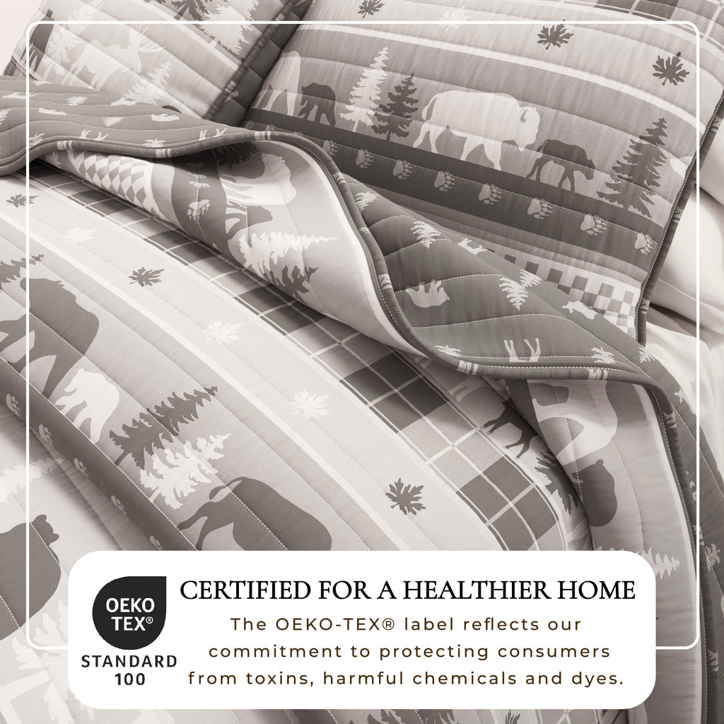 Rustic Landscape Quilt Set - Matthew Collection, photo 14 of 24