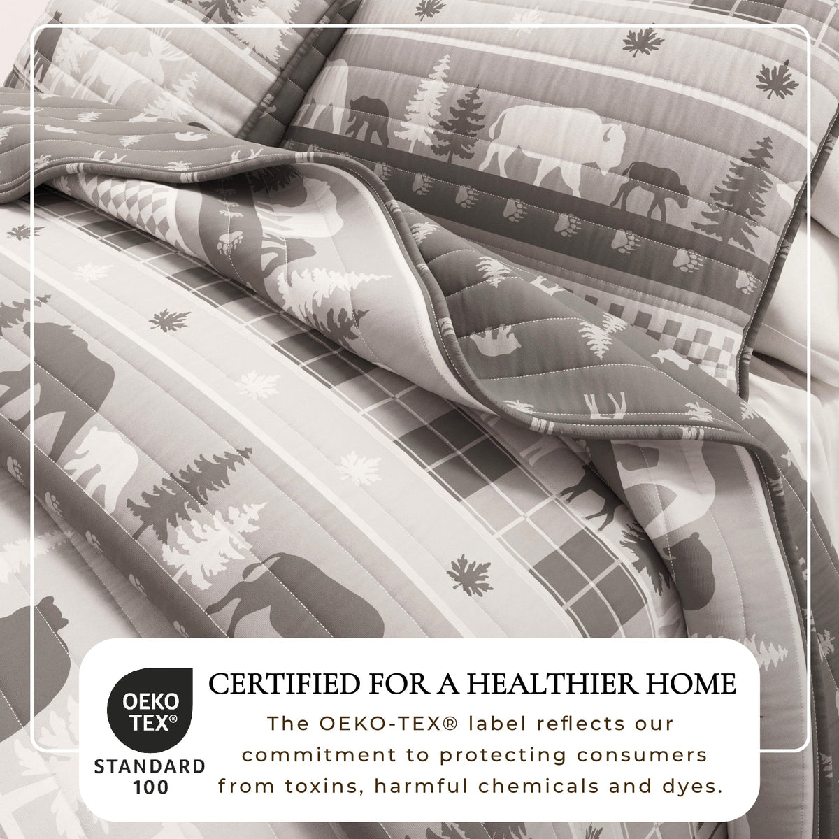 Rustic Landscape Quilt Set - Matthew Collection, photo 14 of 24