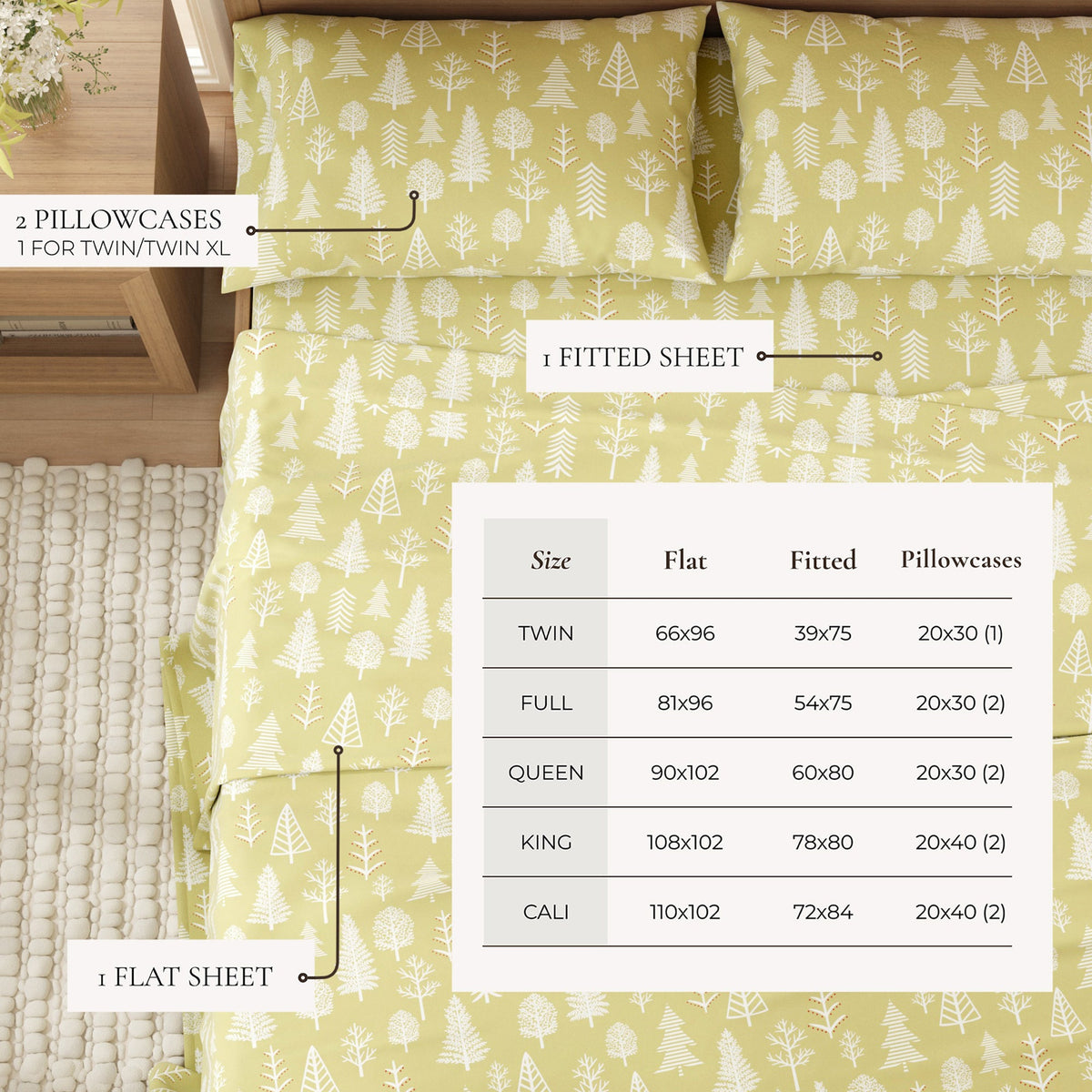 Turkish Cotton Flannel Sheet - Lakeview, photo 33 of 68
