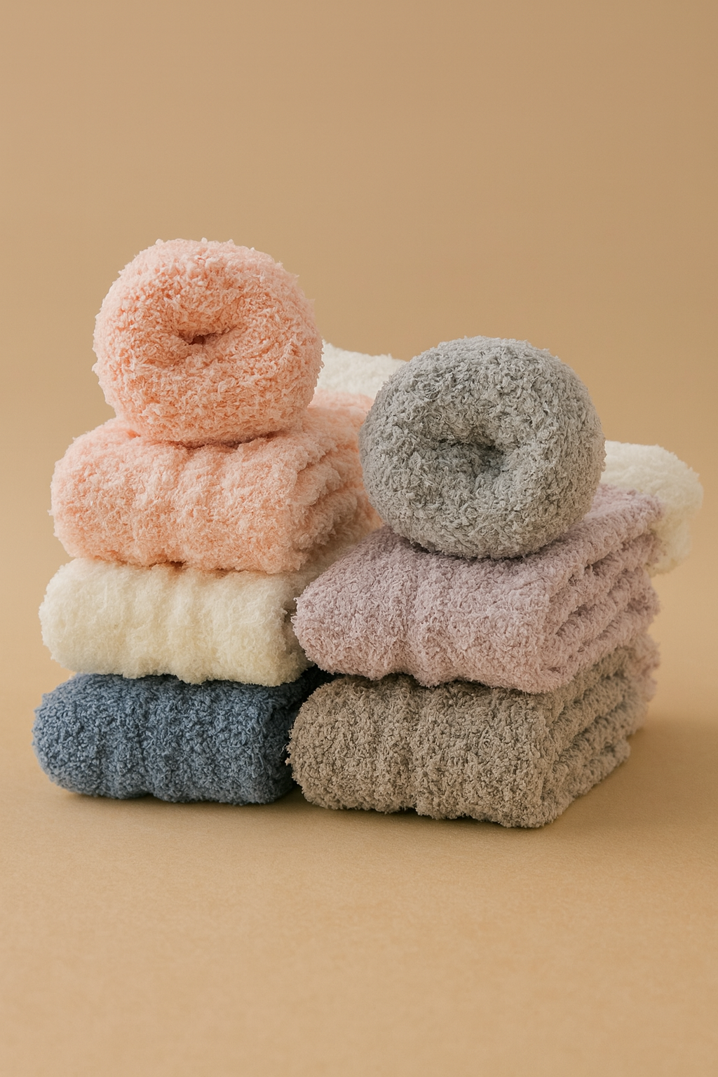 6-Pack Women’s Fluffy Fuzzy Slipper Socks, photo 4 of 4