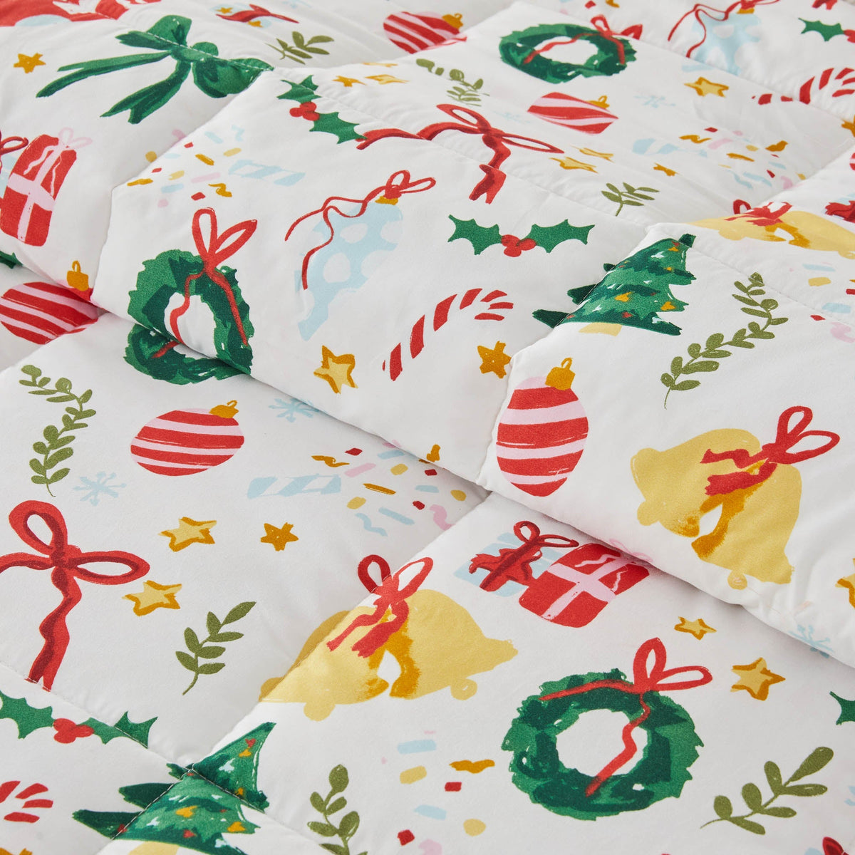 Reversible Christmas Comforter and Sham Set - Holiday Lodge, photo 56 of 120