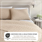 100% Cotton Honeycomb Waffle Garment Washed Quilt Set, photo 14 of 42