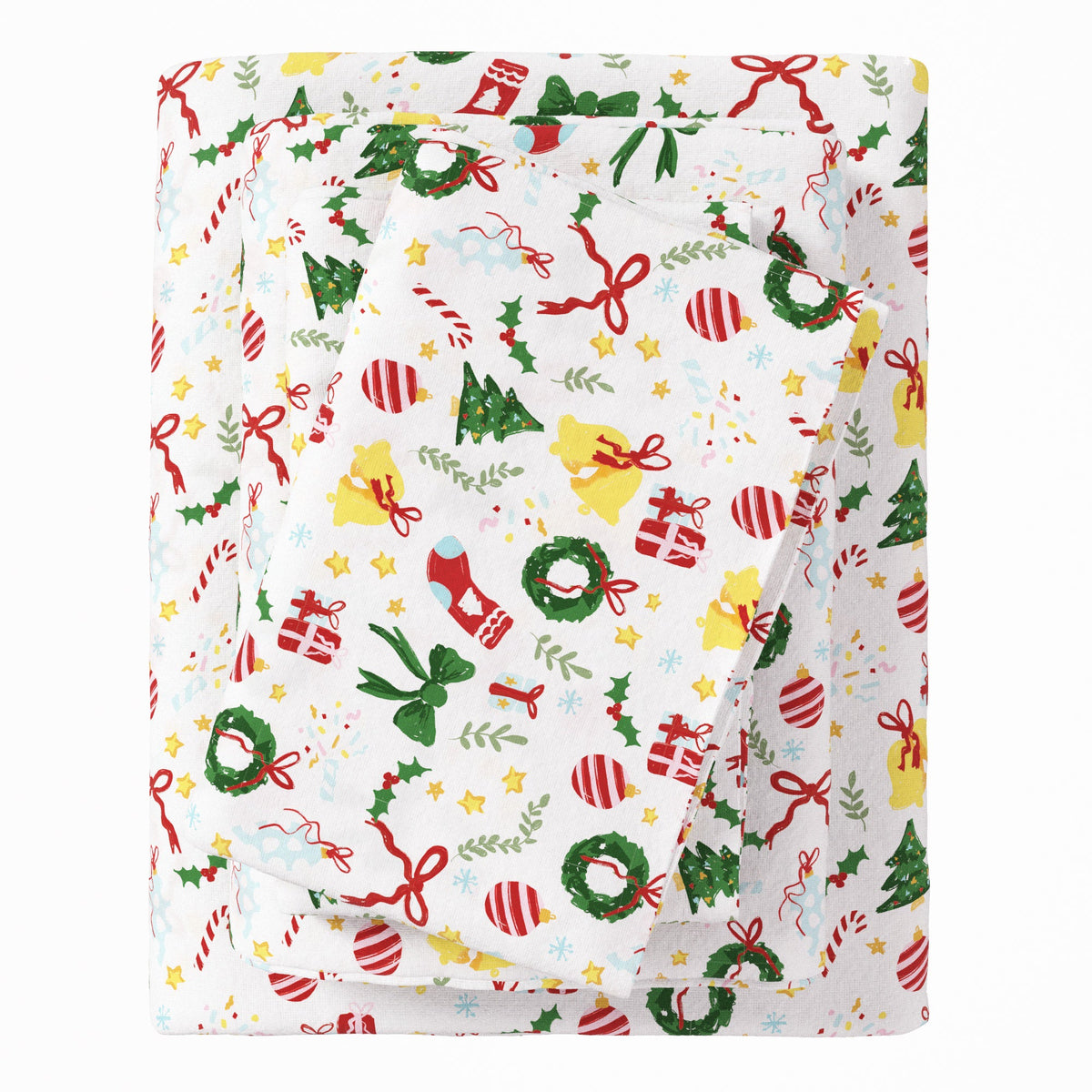 Turkish Cotton Christmas Flannel Sheet - Whittaker, photo 7 of 99