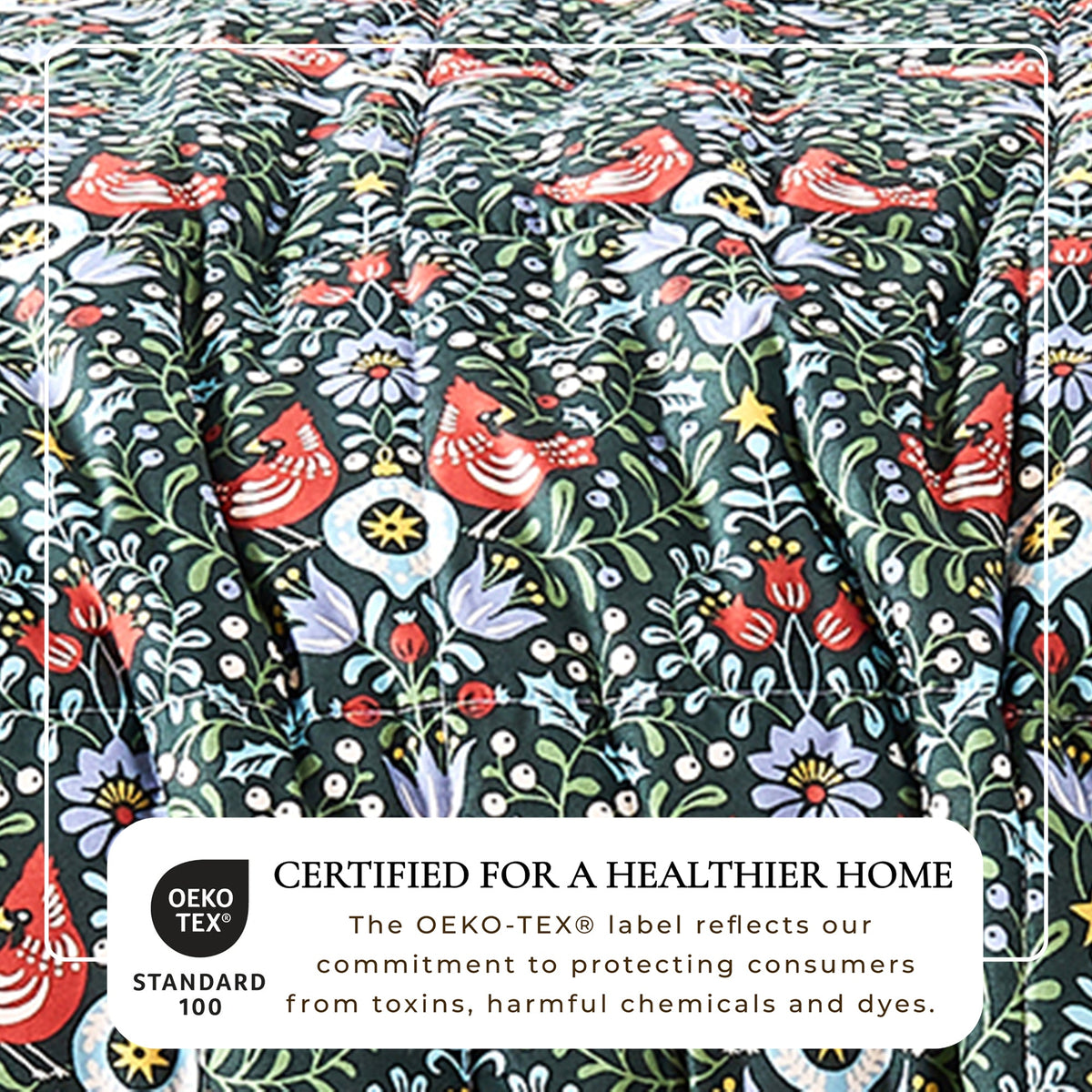 Reversible Christmas Comforter and Sham Set - Holiday Lodge, photo 74 of 120